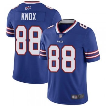 Buffalo Bills #88 Dawson Knox Blue Vapor Untouchable Limited Stitched Jersey