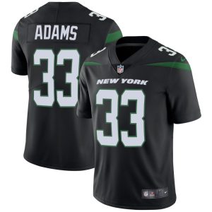 New York Jets #33 Jamal Adams Black Vapor Untouchable Limited Stitched Jersey