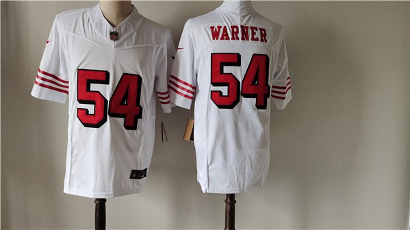 San Francisco 49ers #54 Fred Warner New White F.U.S.E. Vapor Untouchable Limited Stitched Jersey