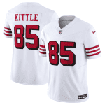 San Francisco 49ers #85 George Kittle New White 2023 F.U.S.E. Vapor Untouchable Limited Stitched Jersey