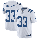 Colts #33 Jonathan Williams White Vapor Untouchable Limited Stitched Jersey