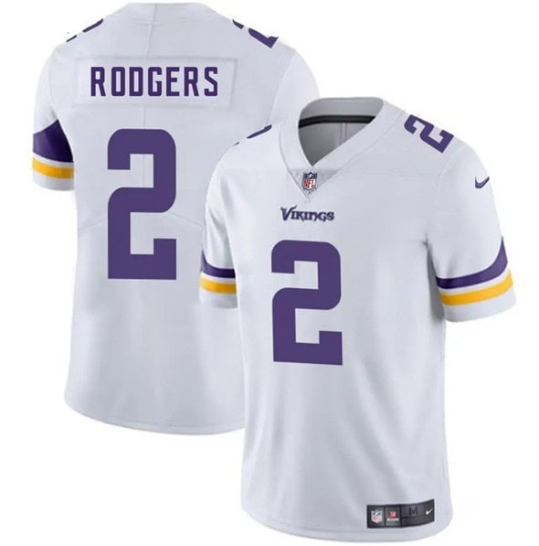 Minnesota Vikings #2 Isaiah Rodgers White 2025 Vapor Limited Stitched Jersey