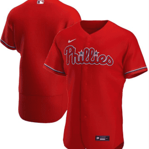 Philadelphia Phillies Red Flex Base Stitched Jersey