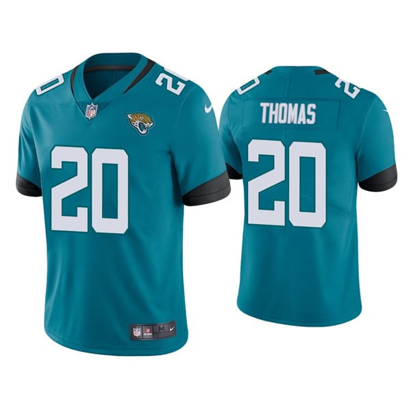 Jacksonville Jaguars #20 Daniel Thomas Blue Vapor Untouchable Limited Stitched Jersey