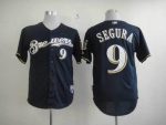 Brewers #9 Jean Segura Blue Cool Base Stitched Jersey