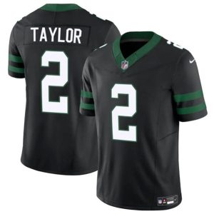 New York Jets #2 Tyrod Taylor Black 2024 F.U.S.E. Vapor Untouchable Limited Stitched Jersey