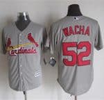 Cardinals #52 Michael Wacha Grey New Cool Base Stitched Jersey