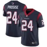Houston Texans #24 C.J. Prosise New Navy Vapor Untouchable Limited Stitched Jersey