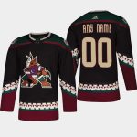 Arizona Coyotes Custom Black Stitched NHL Jersey