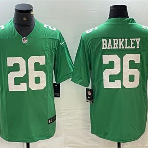 Philadelphia Eagles #26 Saquon Barkley Green Vapor Untouchable Limited Stitched Jersey