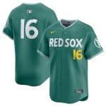 Boston Red Sox #16 Jarren Duran Green 2025 City Connect Limited Stitched Jersey
