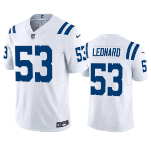 Indianapolis Colts #53 Shaquille Leonard White 2023 F.U.S.E Vapor Untouchable Stitched Jersey