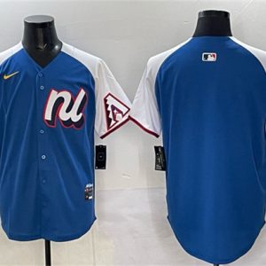 National League Arizona Diamondbacks Blank Blue Alternate 2025 All-Star Edition Limited Stitched Jersey