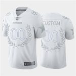 Dallas Cowboys Customized White MVP Stitched Limited Jersey