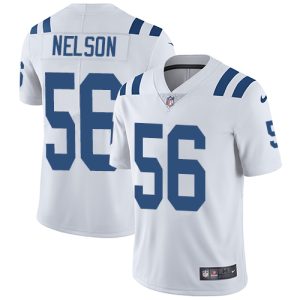 Indianapolis Colts #56 Quenton Nelson White Vapor Untouchable Limited Stitched Jersey
