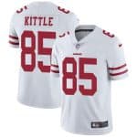San Francisco 49ers #85 George Kittle White Vapor Untouchable Limited Stitched Jersey