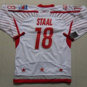 Rangers #18 Marc Staal 2011 All Star Stitched White Jersey