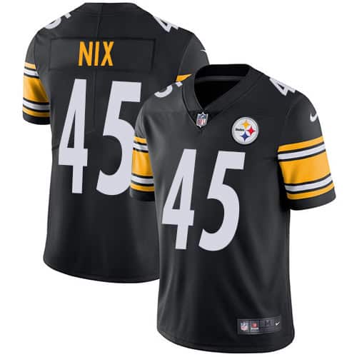 Pittsburgh Steelers #45 Roosevelt Nix Black Vapor Untouchable Limited Stitched Jersey