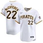 Pittsburgh Pirates #22 Andrew McCutchen White Home Limited Stitched Jersey
