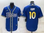 Los Angeles Rams #10 Cooper Kupp Royal Cool Base Stitched Baseball Jersey