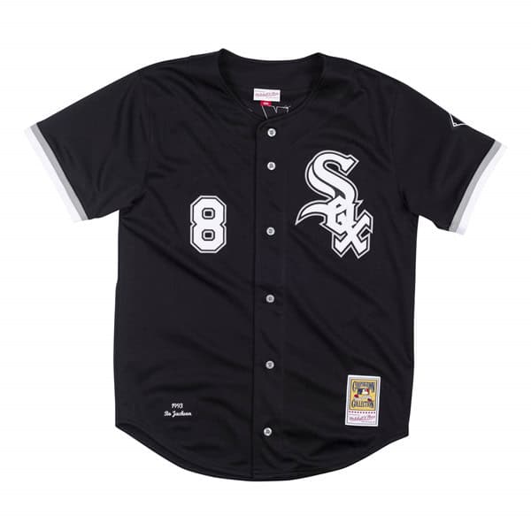 White Sox #8 Bo Jackson Black Stitched Jersey
