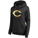 Cincinnati Reds Gold Collection Pullover Hoodie Black