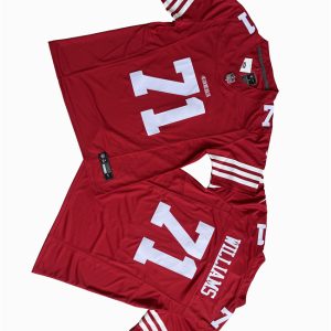 San Francisco 49ers #71 Trent Williams Red F.U.S.E. Vapor Untouchable Limited Stitched Jersey