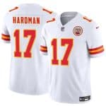 Kansas City Chiefs #17 Mecole Hardman White 2024 F.U.S.E. Vapor Untouchable Limited Stitched Jersey