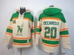 Stars #20 Dino Ciccarelli Cream Sawyer Hooded Sweatshirt Stitched Jersey
