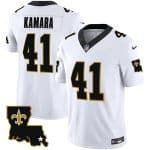 New Orleans Saints #41 Alvin Kamara White 2023 F.U.S.E. 1987 Legacy Vapor Stitched Jersey