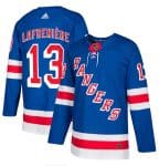 New York Rangers #13 Alexis Lafreni¨¨re Blue Stitched Jersey