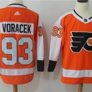 Philadelphia Flyers #93 Jakub Voracek Orange Stitched Adidas Jersey