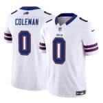 Buffalo Bills #0 Keon Coleman White 2024 Draft F.U.S.E. Vapor Untouchable Limited Stitched Jersey