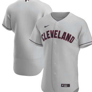 Cleveland Indians Grey Flex Base Stitched Jersey