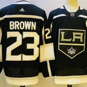 Los Angeles Kings #23 Dustin Brown Black Stitched Jersey
