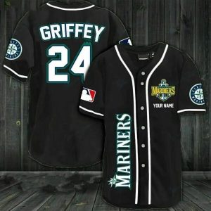 Seattle Mariners Customized Stitched Jersey