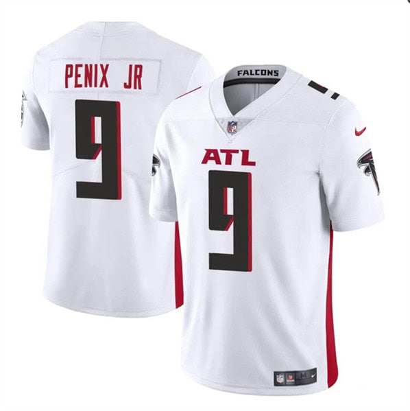 Atlanta Falcons #9 Michael Penix Jr White 2024 Draft Vapor Untouchable Limited Stitched Jersey
