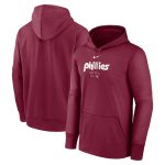 Philadelphia Phillies Wine Collection Practice Performance Pullover Hoodie