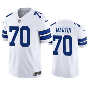 Dallas Cowboys #70 Zack Martin White 2023 F.U.S.E. Limited Stitched Jersey