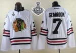 Blackhawks #7 Brent Seabrook White 2015 Winter Classic 2015 Stanley Cup Stitched Jersey