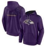 Baltimore Ravens Purple Defender Evo Pullover Hoodie