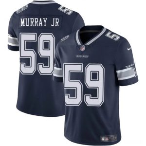Dallas Cowboys #59 Kenneth Murray Jr. Navy 2025 Vapor Untouchable Limited Stitched Jersey