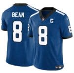 Indianapolis Colts #8 Jason Bean Blue 2024 F.U.S.E. Throwback Vapor Limited Stitched Jersey