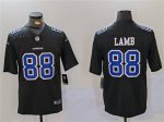 Dallas Cowboys #88 CeeDee Lamb Black Throwback Vapor Untouchable Limited Stitched Jersey