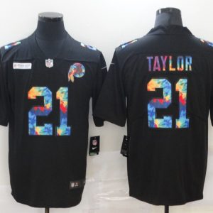 Washington Football Team #21 Sean Taylor 2020 Black Crucial Catch Limited Stitched Jersey