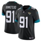 Jacksonville Jaguars #91 Arik Armstead Black Vapor Untouchable Limited Stitched Jersey