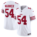 San Francisco 49ers #54 Fred Warner White 2023 F.U.S.E. Vapor Untouchable Limited Stitched Jersey