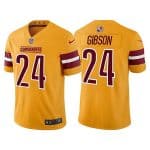 Washington Commanders #24 Antonio Gibson Gold Vapor Untouchable Stitched Football Jersey