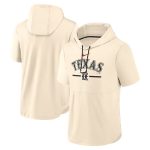 Texas Rangers Cream 2023 City Connect Short Sleeve Pullover Hoodie