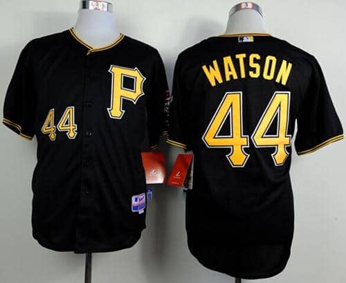 Pirates #44 Tony Watson Black Cool Base Stitched Jersey
